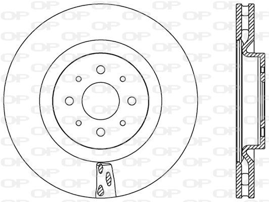 OPEN PARTS Piduriketas BDA2563.20